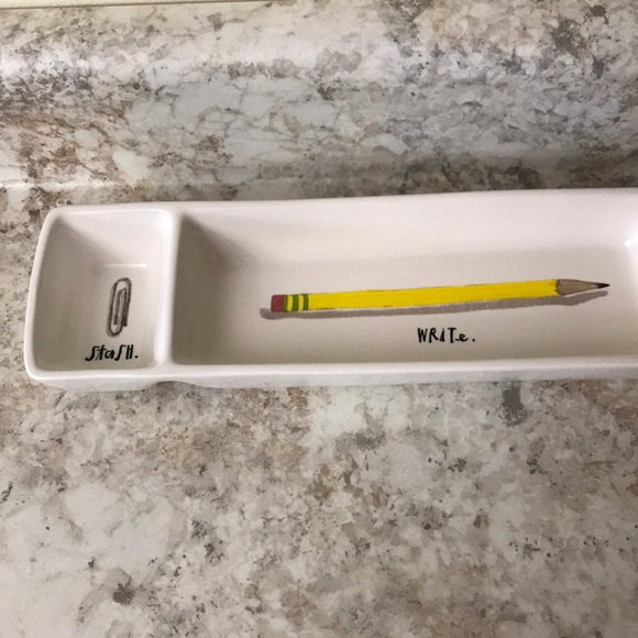 Rae Dunn Office 5 For 2rae Dunn Paper Clip Pencil Holder Poshmark